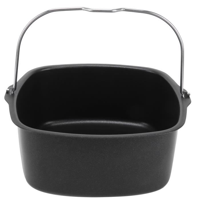 KUNANG Tonneau à gâteau, accessoire de friteuse à air, accessoire de friteuse à air antiadhésif, fer à frire, moule à gâteau (20,3 cm
