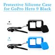 AFAITH Kit d'Accessoires pour GoPro Hero 9/10/11 Black, Étui de Transport+Boîtier Étanche+Étui en Silicone+Filtres de Plongée-2