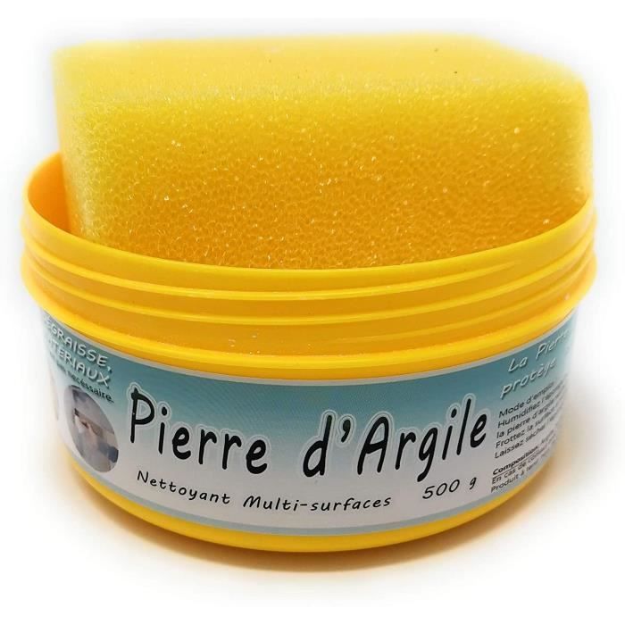 Power Paste - Pierre D'Argile, Pierre Blanche De Nettoyage - Crème À  Récurer Multi Surfaces Biodégradable - Nettoyant Ménage[x762]