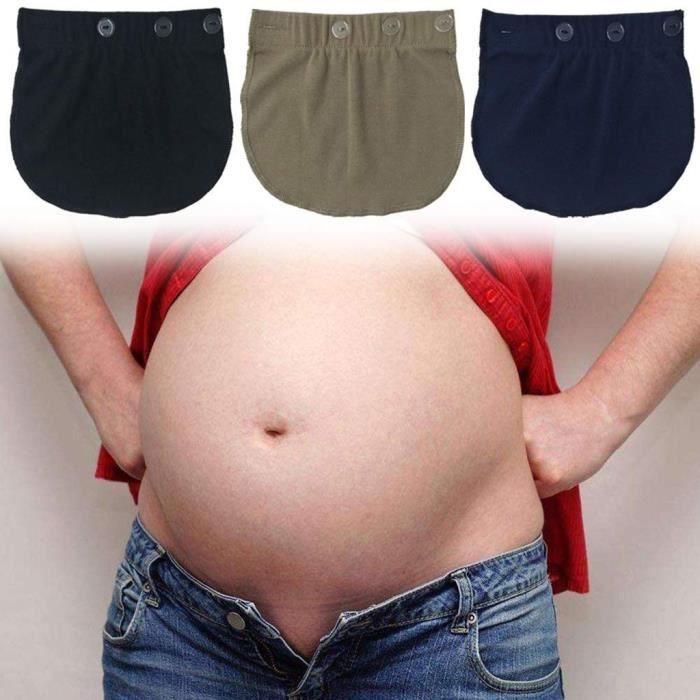 Extension de bouton de pantalon de grossesse pour femme enceinte,ceinture  d'allongement de la taille, élastique, ample, souple et réglable, -  AliExpress