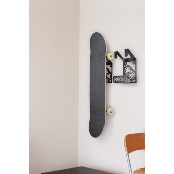 Rack de rangement fiable pour skateboard solution murale robuste pour ponts