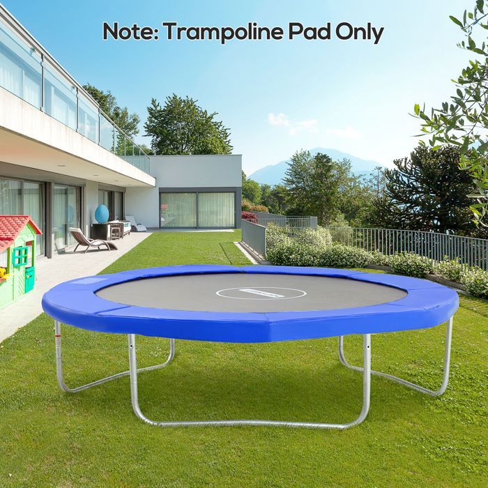 SPORTNOW Coussin Protection Trampoline 305 Cm - Pad Sécurité Anti-UV Résistant Aux Intempéries