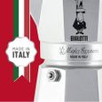 Bialetti 1162 Bialetti-1163-Moka Express-Cafetière Italienne, Aluminium, Argent, 6 Tasses 06800-3