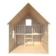 Cabane en bois pour enfant - SOULET - DUPLEX - Maisonnette en bois à étage - Dimensions 3060x2120x2490mm-3