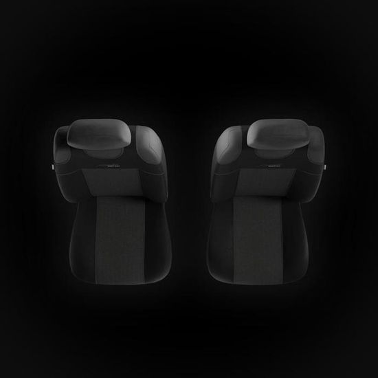 Mossa - Housses De Siège Auto Universelles Pour Renault Twingo I, II, III (1993-2019) - Set Complet X.R-G2 - 6
