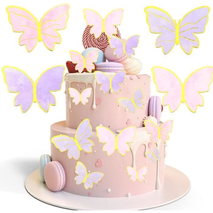 Gâteau papillon Décoration Papillon Gâteau d'anniversaire