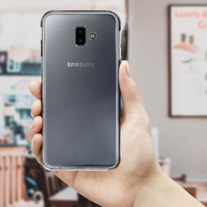 Protection en Verre Trempé Contours Noirs Écran Samsung Galaxy J6 - Ma Coque