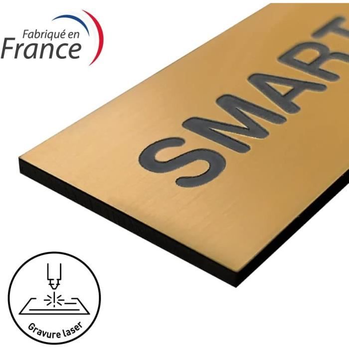 Plaque De Maison Ou Boîte Aux Lettres Personnalisée – Polymère – Réf 82 – Neuf