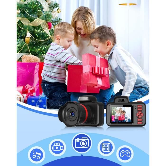 Enfants pour les Filles, cadeaux d'anniversaire Jouets pour 3 4 5 6 7 8 9  10 Ans Bébé Caméra, numérique Vidéo Caméras pour - Cdiscount Jeux - Jouets