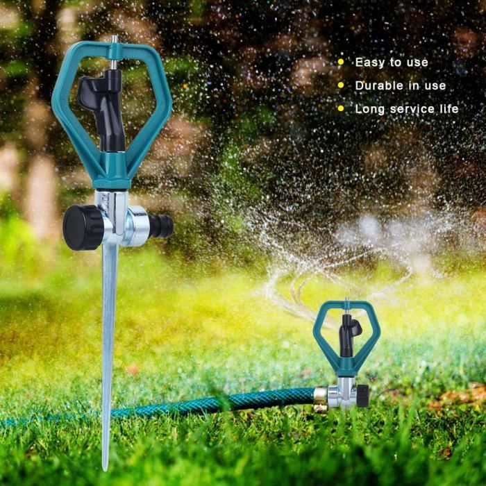 Buse de pulvérisation d'eau rotative à 360 °, accessoires pour produits d'arrosage  de jardin, arrosage de plantes de pelouse - Cdiscount Jardin
