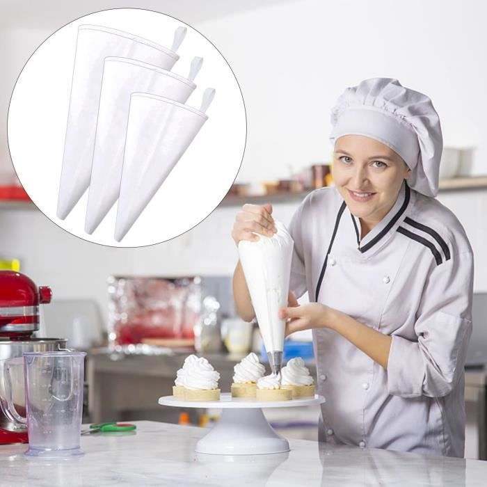 Poche à douille réutilisable silicone - Pâtisserie - Gadgets de Cuisine