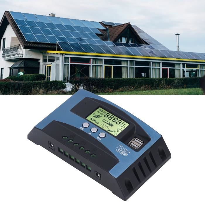 keenso testeur MPPT de panneau solaire Testeur de panneau solaire  Multimètre de panneau solaire MPPT LCD multifonctionnel pour