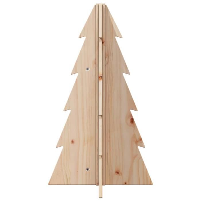 "SALE 2025" Arbre de Noël en bois pour décoration 69,5cm bois massif de ...