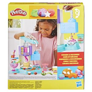 Neuytiky Set De Pâte à Modeler Kitchen Creations – 51 Pièces Avec Machine à Pâtes, Burgers, Glaces – 12 Pots De Pâte – Dès 3 Ans