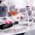 6 verres à vin rouge 55cl Open Up - Chef&Sommelier - Cristallin design original 30% plus résistant-0
