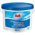 Chlore lent HTH Maxitab - 5 actions - désinfecte, combat les algues, clarifie, améliore la filtration, stabilise-0