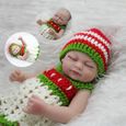11 ''Reborn Baby Doll En Vinyle Souple de Couchage Nouveau-Né Bébé Poupée réaliste Silicone Fille Poupée Enfants Filles Bebe Reborn -0