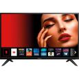 POLAROID SMART TV LED 39'' (98cm) HD - WIFI - NETFLIX - PRIME VIDEO - SCREENCAST - 2xHDMI - 2xUSB PVR READY - SORTIE CASQUE-0