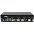 StarTech.com Switch KVM DisplayPort à 4 ports - Hub USB et partage audio - 2560 x 1600 (SV431DPUA)-0