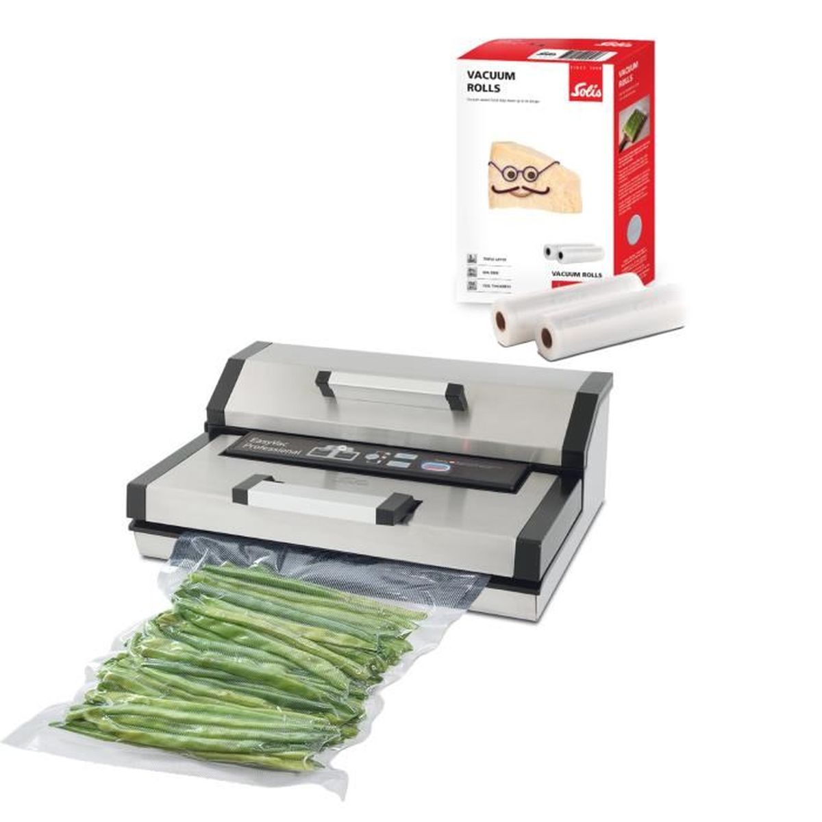 Machine Sous Vide Alimentaire Sous Videuse + 2 Rouleaux Sous Vide