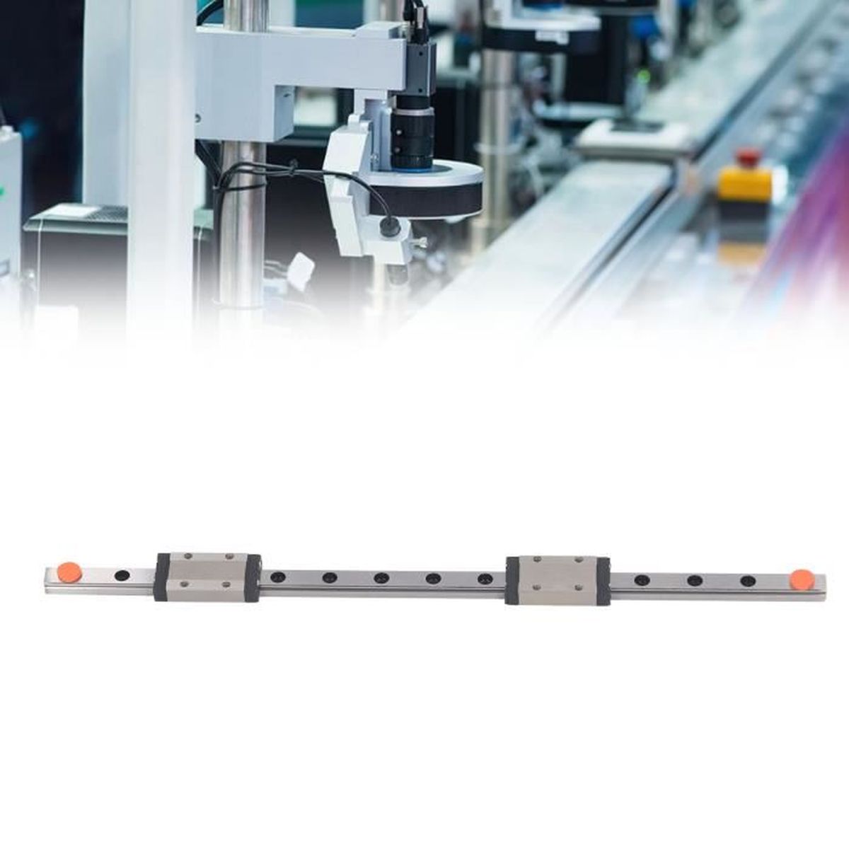 Rail Linéaire MGN9 100-1200 Mm Avec Bloc MGN9H – Pièce CNC Haute Précision En Acier