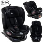 Bebelissimo - Siège auto Isofix - pivontant 360 ° - 40-150 cm - 0-36kg i- Evol - noir