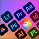 Logiciel-Adobe Creative Cloud All App 1 AN - 1 To de stockage cloud- Support 2 appareils PC/Mac/Mobile