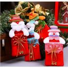 MARGUERAS 10pcs Housse Poche Porte-Couverts Noël /Sacs de bonbons Noël décoration de Noël