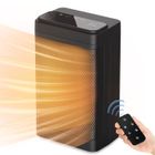 YANX Chauffage D'appoint 1500W Portable Radiateur Soufflant PTC Mini Chauffage Electrique 3 Modes, 70° Quiet Vibration, 2/ 4/ 6H Timer