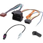 TECHEXPERT Kit Adaptateurs pour Citroen Peugeot pour installer un autoradio avec prises ISO sur un véhicule avec une prise Quadlock