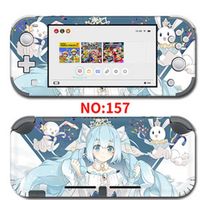 Sticker Skin Console Autocollant Anime Pour Nintendo Switch Lite Bleu