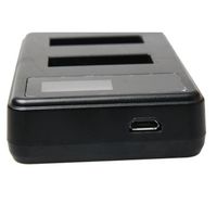 Accessoire appareil photo,Kit chargeur USB pour Gopro hero3 3 + caméra d'action, 4 pièces, batterie 302 + écran - F Package[C]