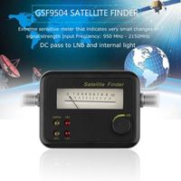 Mini GSF-9504 Trouver un satellite numérique Compteur de signal portable Testeur Récepteur Pour DirecTV Dish Installations