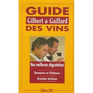 LIVRE VIN ALCOOL  Guide des vins Gilbert et Gaillard