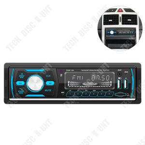 INSTALLATION AUTORADIO TD® Autoradio Bluetooth Double USB Lecteur MP3 Blu