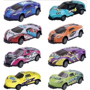 VOITURE À CONSTRUIRE 16pcs Die Cast Metal Toy Cars Voiture de Cascade d