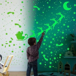Acheter Autocollant mural étoile lumineuse brillante 3D, 500 pièces,  Fluorescent de haute qualité pour la maternelle