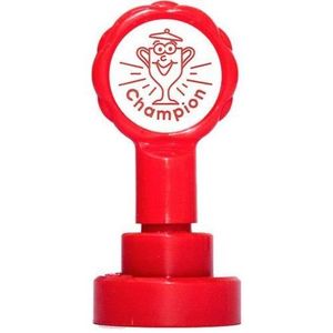 Xclamations Tampon Auto-encreur pour Enseignant Couleur Vert Vu