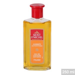 EAU DE COLOGNE Lot de 2 Eau de Cologne Ambrée Authentique Mont St Michel 250ml - Parfum - 032