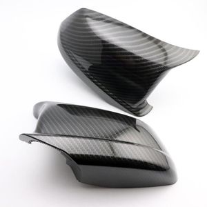 Rétroviseurs,Couvercle de rétroviseur latéral en carbone noir, pour BMW  série 5 6 7 F10 F11 F07 Gran Turismo - Type Carbon One Pair - Cdiscount Auto