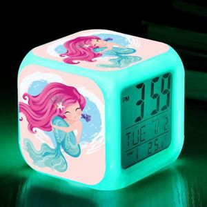 RÉVEIL ENFANT Réveil lumineux sirène CHICHENG - Cube LED LCD 7 c