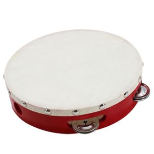 TAMBOURIN Dioche tambourin pour enfants Tambourin réglable poignée confortable tambour portable enfants musique musique sanza 7 8 pouces