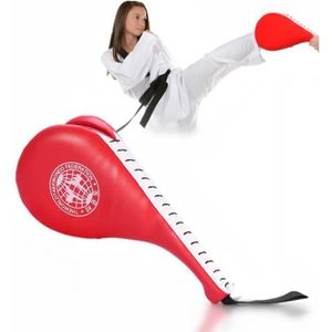Velo Taekwondo Raquette Coup de Pied Cible Main Strike Coussin Karaté Paddle 