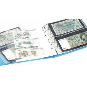 Album Classeur Billet Monnaie Collection 60 Cases Poche