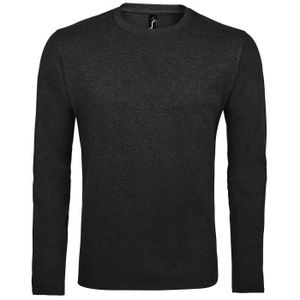 T-SHIRT T-shirt manches longues pour homme - 02074 - gris 