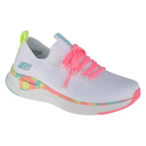 BASKET Sneakers Skechers Solar Fuse 302040L-WMLT pour filles - Blanc - Marque SKECHERS - Textile - Lacets