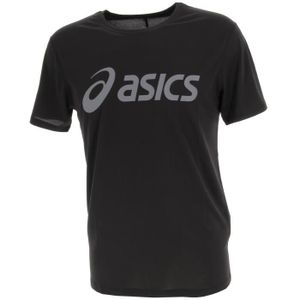 T-SHIRT MAILLOT DE SPORT Tee shirt manches courtes ASICS Core Top MC noir - Running Fitness Route - Homme