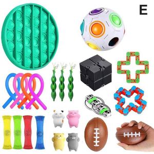 Fidget Cube Jouet Sensoriel Jeu D Outils De L Anxiete Balles Anti Stress Jouet Balle Pour Enfant Adulte Boule Sensorielle C Cdiscount Jeux Jouets