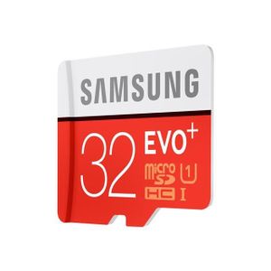 CARTE MÉMOIRE Carte mémoire micro SD Evo Plus Samsung 32Go