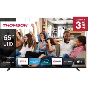 TV LED Thomson 55'' 4K UHD - Google TV, HDR10